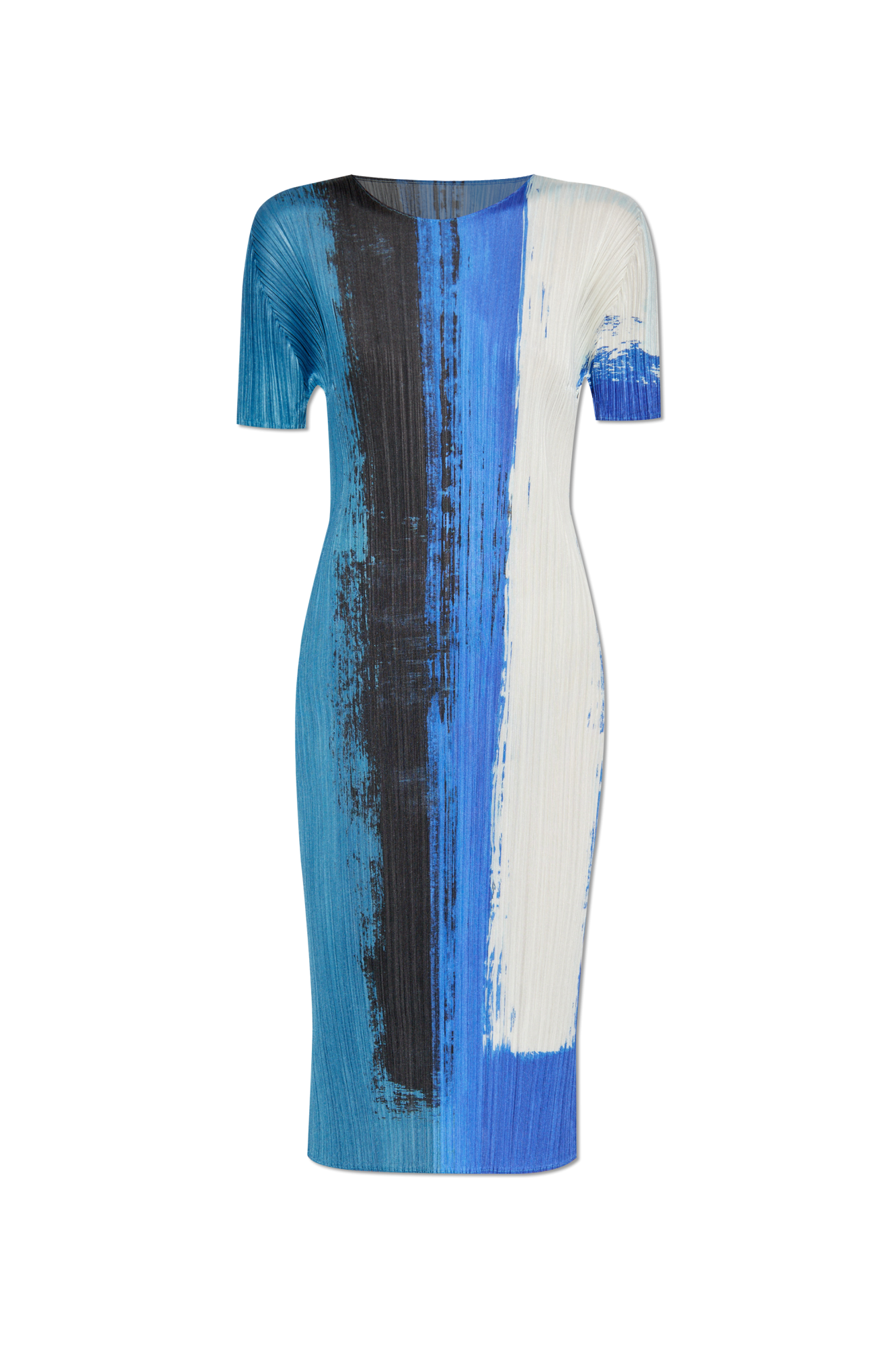 スーツ・フォーマル・ドレス PLEATS PLEASE ISSEY MIYAKE PLEATS PLEASE Issey Miyake - Pleated Long Sleeved Dress in